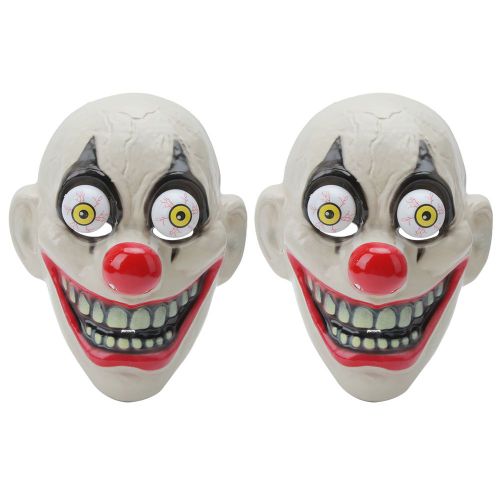 Hjlian Lot De 2 Masques De Deguisement Pour Halloween, Fete, Cosplay, Danse, Accessoire De Decoration Pour Hommes Et Femmes
