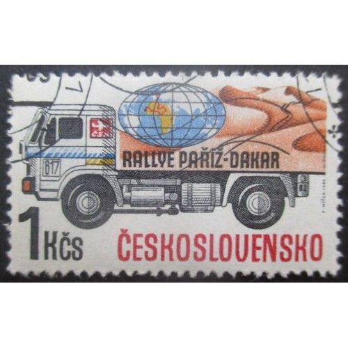 Tchecoslovaquie N°2788 Camion Oblitéré