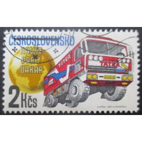 Tchecoslovaquie N°2789 Camion Oblitéré