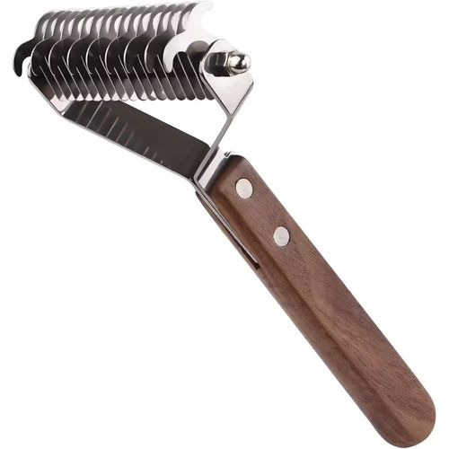 Brosse Pour Chien, Brosse Pour Chat, Brosse Anti-Poils D'Animaux, Brosse De Toilettage Pour Chien De Compagnie, Brosse Pour Chat Pour Poils Longs Et Courts -Ouragan X