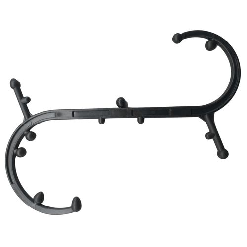 Masseur Portable Multifonctionnel,Bâton De Massage Musculaire Du Sang,Épaule Et Cou,Dos,Outil D'auto-Massage,Fitness,Noir