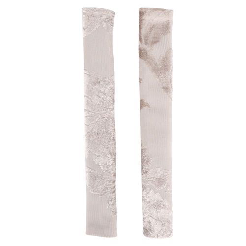 HJLIAN Lot de 2 housses de protection pour poignee de porte de refrigerateur et four a micro-ondes, gants de protection pour appareils de cuisine, decoration, imprime beige