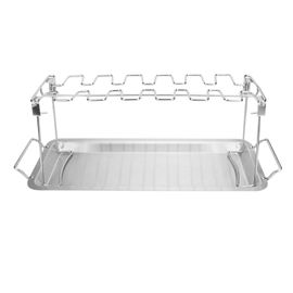 HJLIAN Grille de barbecue domestique en acier inoxydable pour ailes de poulet roties