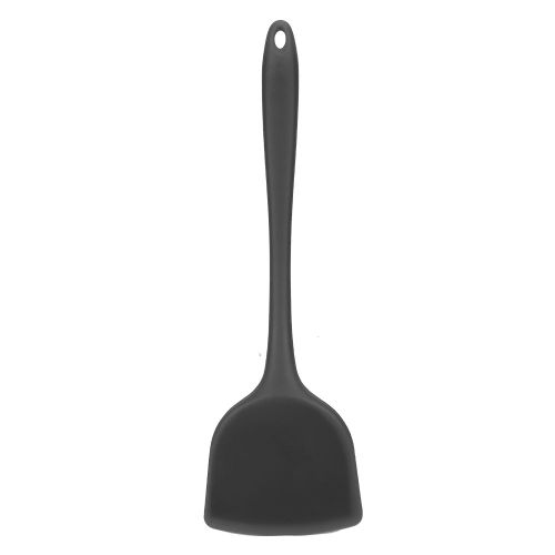 Hjlian Spatule Portable En Silicone Resistante Aux Hautes Temperatures, Ustensile De Cuisine Pour Usage Domestique, Noir