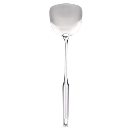 Hjlian Spatule En Acier Inoxydable, Resistante A La Chaleur, A Long Manche, Ustensile De Cuisine Antiderapant