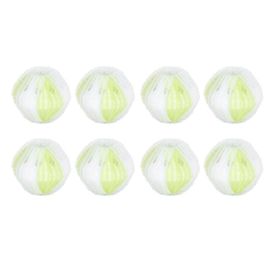 HJLIAN Lot de 8 petites boules de lavage reutilisables pour machine a laver