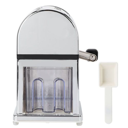 Hjlian Broyeur A Glace Manuel Portable En Acier Inoxydable, Machine A Glace Domestique, Outil De Cuisine