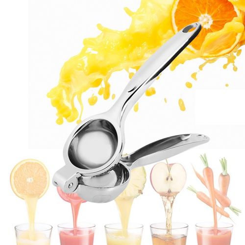 Hjlian Presse-Citron Manuel Portable En Acier Inoxydable, Petit Presse-Citron, Outil De Pressage