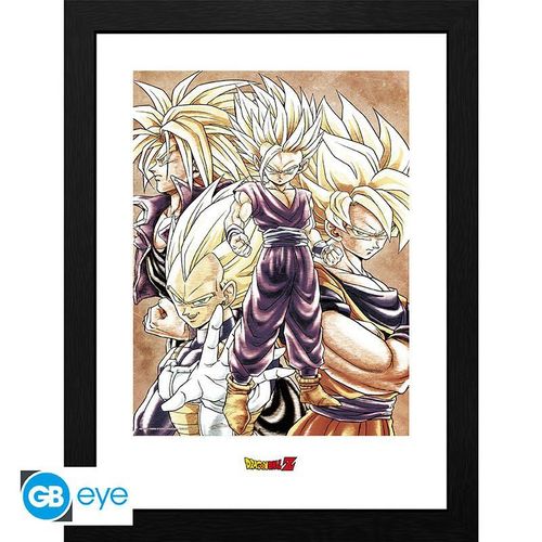 Dragon Ball Z - Super Saiyans - Collector Print '30x40cm'