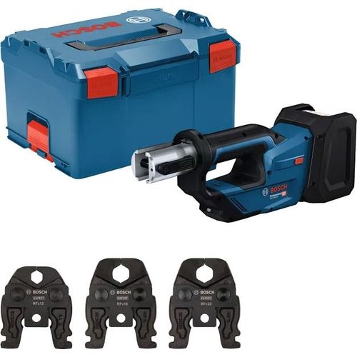 Sertisseuse GPT 18V-19 Professional + Kit RFz 12/16/20 sans batterie, ni chargeur - Livrée en L-Boxx 238 - BOSCH - 06019M2005