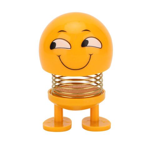 Hjlian Decoration De Voiture, Jouets A Tete Tremblante, Robot A Tete Oscillante, Ornements De Tete De Poupee, Poupees De Dessin Anime (3)