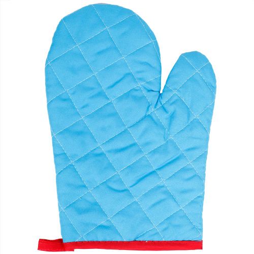 HJLIAN 1 gant de cuisine antiderapant resistant a la chaleur pour four a micro-ondes, outil de cuisson bleu