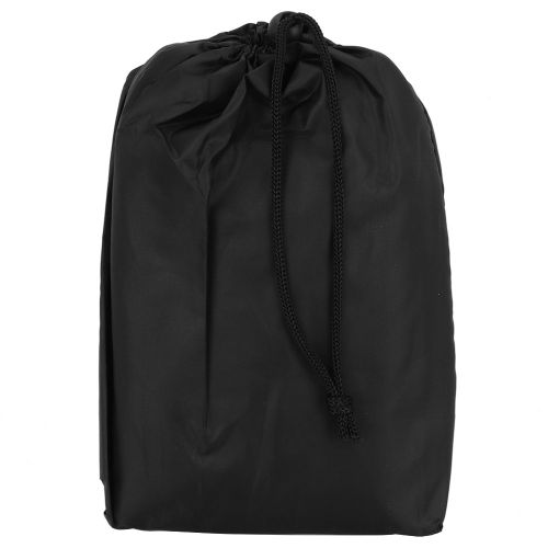 Hjlian Housse De Protection Impermeable Pour Meubles De Jardin, Balcon, Abri De Jardin, Anti-Poussiere, Noire