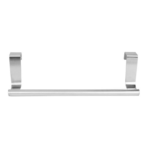 HJLIAN Support de rangement multifonctionnel en acier inoxydable, porte-serviettes simple, crochet de salle de bain (section courte)