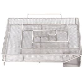 HJLIAN Generateur de fumee pour barbecue d'exterieur en acier inoxydable, accessoires pour fumoir (forme hexagonale)