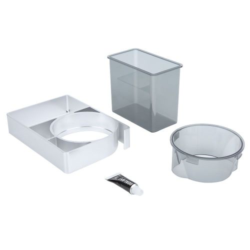 HJLIAN Support de seche-cheveux en aluminium pour salle de bain