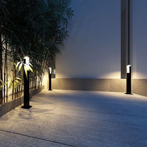 Hjlian Lampe De Jardin D'exterieur A Led 5 W Ip65 En Aluminium, Eclairage De Paysage, 30 Cm, Ac85-265 V (Chaud)