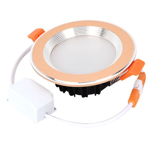 Hjlian Plafonnier Led Intelligent Dore Rgb Cw, Controle Par Application Mobile, 7 W, Ac85-265 V
