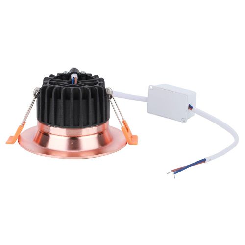 Hjlian Plafonnier Led Intelligent Multicolore Rgb Cw 7 W Avec Controle Wi-Fi Ac 85-265 V (Or Rose)