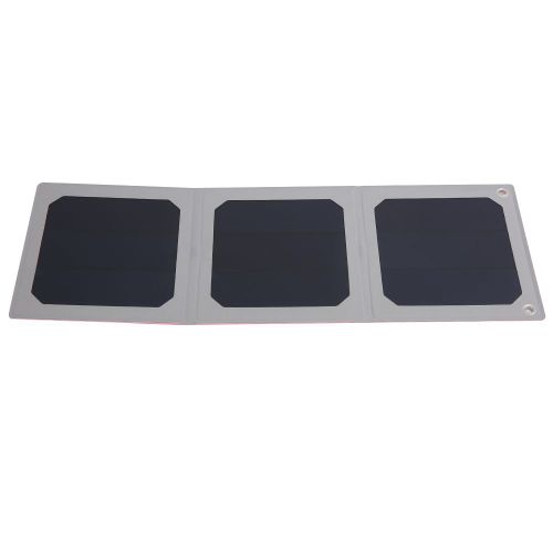 Hjlian Chargeur De Batterie Flexible 9 W 5 V 1,5 A, Panneau Solaire En Silicium Monocristallin, Chargeur De Telephone Solaire Diy