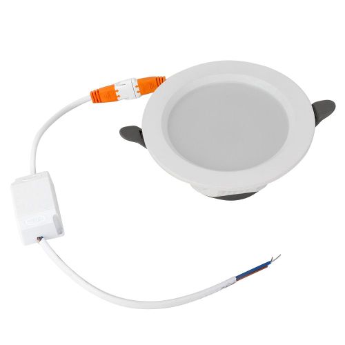 Hjlian Plafonnier Led Intelligent Multicolore Rgb&w 7 W Avec Controle Wi-Fi, Eclairage Ac 85-265 V, Blanc