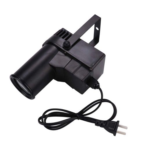 HJLIAN Projecteur LED RGB DMX512 30 W pour eclairage de scene, DJ, fete, bar, KTV, 100-240 V (prise americaine)