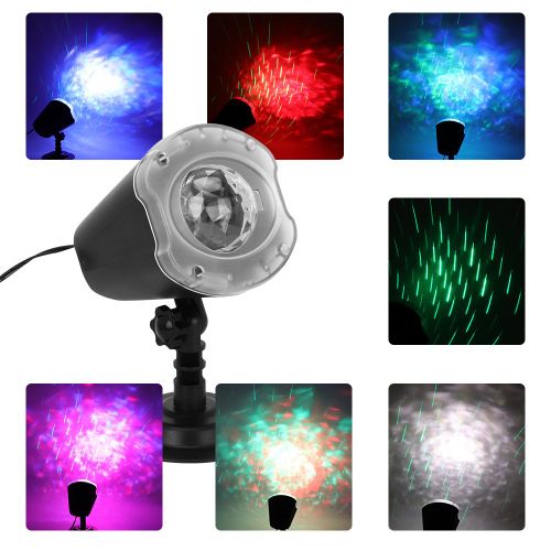 Hjlian Projecteur Led Pluie De Meteores Pour Noel, Halloween, Jardin Exterieur, 100-240 V (Prise Ue)