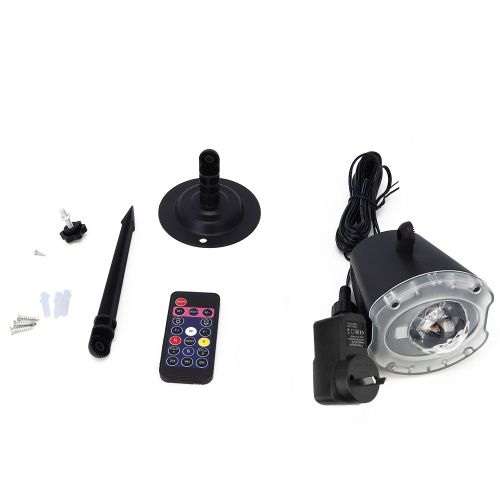Hjlian Projecteur Led Pluie De Meteores Pour Noel, Halloween, Jardin Exterieur, 100-240 V (Prise Au)