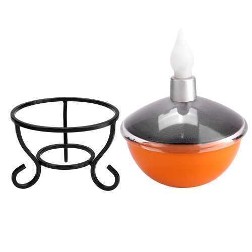 Hjlian Lampe De Table Led D'exterieur Etanche A Energie Solaire, Reglable Et Tactile, Avec Support