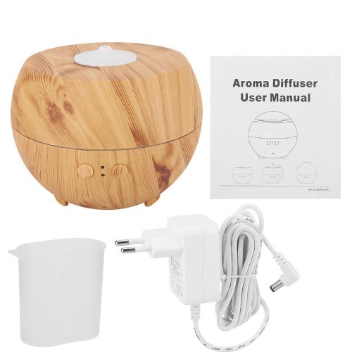 Hjlian Humidificateur Ultra-Silencieux, Diffuseur D'aromes, Purificateur D'air, Pour La Maison Et Le Bureau, Ac100-240 V (Prise Ue Couleur Claire)