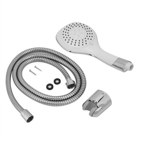 HJLIAN Ensemble de robinet de douche mural G1/2'' avec pommeau de douche a main et tuyau