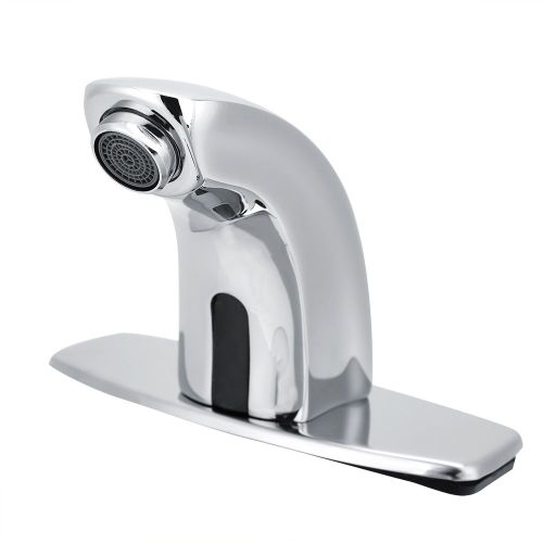 HJLIAN Robinet automatique sans contact a capteur infrarouge pour lavabo de salle de bain G1/2
