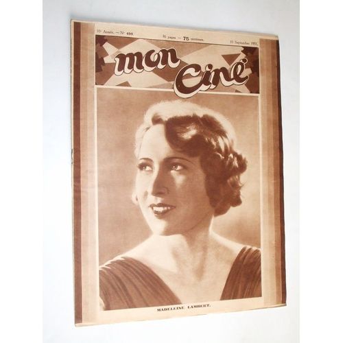 Mon Ciné  N° 499 : Madeleine Lambert