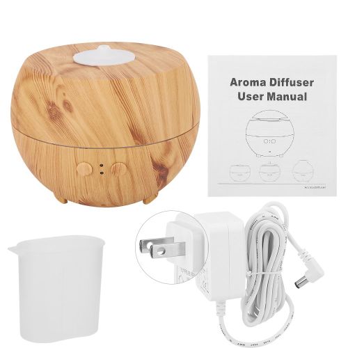 Hjlian Humidificateur Ultra-Silencieux, Diffuseur D'aromes, Purificateur D'air, Pour La Maison Et Le Bureau, Ac100-240 V (Prise Americaine De Couleur Claire)