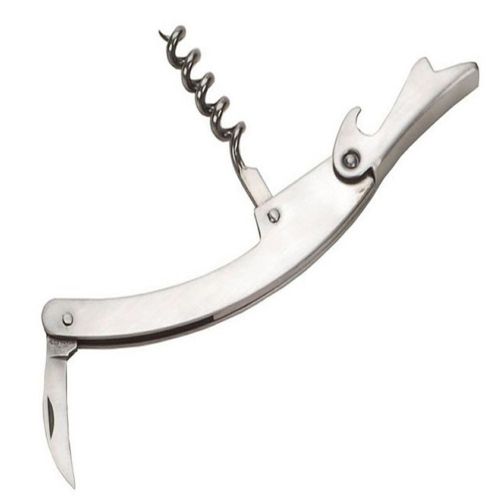 Hjlian Petit Decapsuleur Simple Pour Champagne En Plein Air, Tire-Bouchon, En Acier Inoxydable