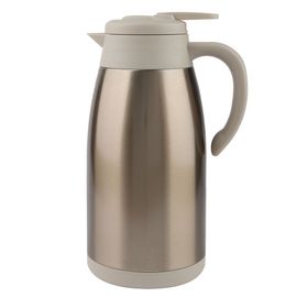 Hjlian Pichet Isotherme A Double Paroi En Acier Inoxydable De 2 L (Argente)