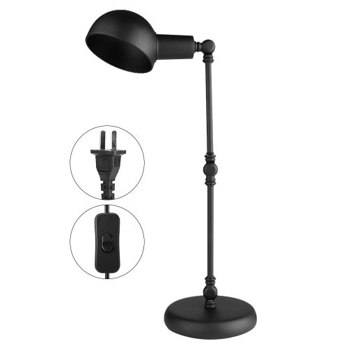 Hjlian Lampe De Table Led Retro A Prise Americaine Ac85-265 V E27 Pour La Maison