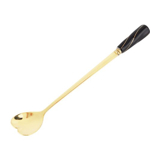 Hjlian Cuillere A Cafe Reutilisable En Acier Inoxydable Pour The, Cafe, Dessert (N¡Ã 2)