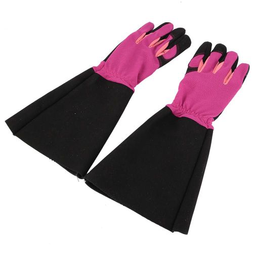 HJLIAN 1 paire de gants antiderapants, resistants a l'usure, pour le travail, le jardinage, la prevention des coupures, gants de manutention, roses