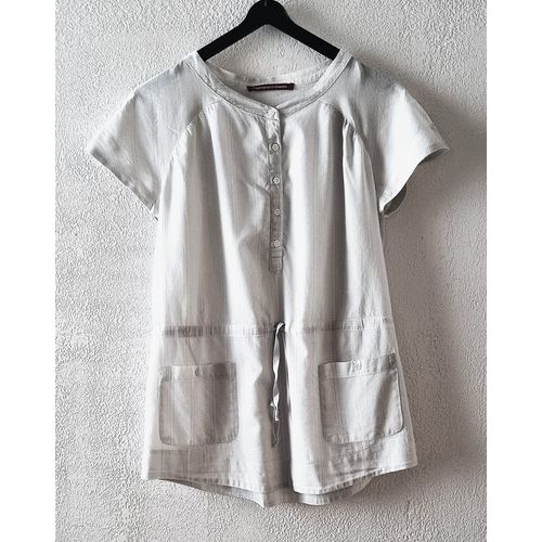 Tunique Comptoir Des Cotonniers Taille 38 Tons Gris Et Blanc Coton Tbe