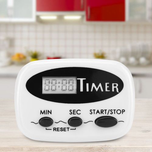 Hjlian Minuterie De Cuisine Numerique Lcd, Compte A Rebours, Alarme, Rappel Magnetique