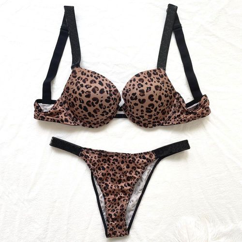 Ensemble De Soutien-Gorge Sexy Femmes Bralette Strass Filles Ensemble De Sous-Vêtements Brassière String Transparent Rassembler Soutiens-Gorge Lingerie Ensembles De Culottes
