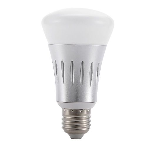 Hjlian Ampoule Led Intelligente Rgbw 9 W A Tete Plate, Compatible Avec Amazon Alexa Et Google Home, 85-265 V (E27)