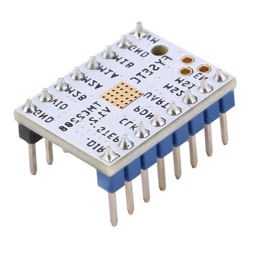 HJLIAN Module de carte controleur de moteur pas a pas, dissipateur thermique avec autocollant Reprap (TMC2208)