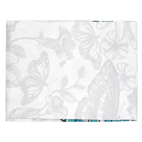HJLIAN Rideau de douche impermeable en polyester avec motif de peinture Seaworld et crochets de suspension