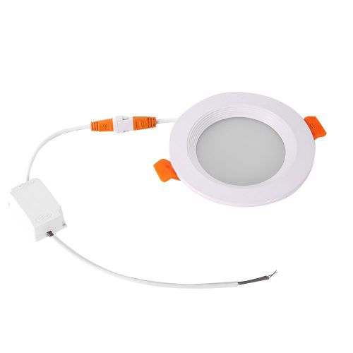Hjlian Plafonnier Led Ac85v-265v 7w Rgb+W, Controle Par Smartphone, Wi-Fi Intelligent