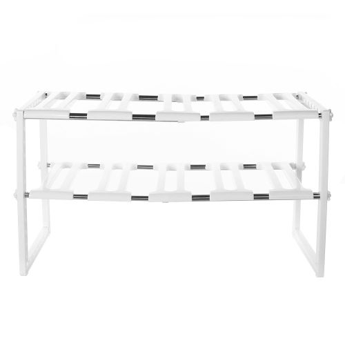Hjlian Etagere De Rangement Telescopique En Acier Inoxydable Pour Cuisine Et Salle De Bain