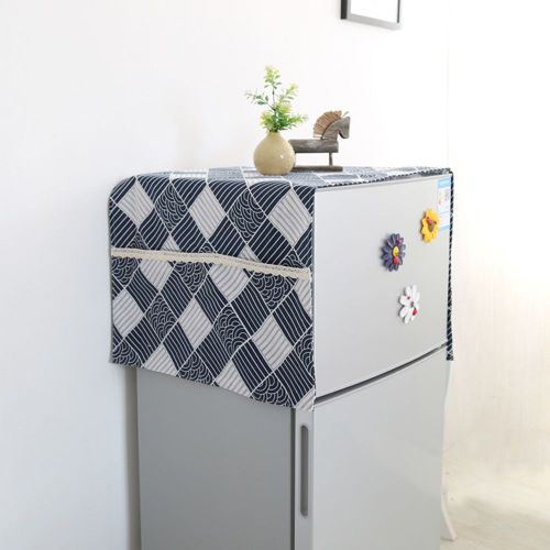 HJLIAN Housse anti-poussiere pour refrigerateur, housse de protection multifonction pour machine a laver (70 x 170 cm / 27,6 x 66,9 pouces)