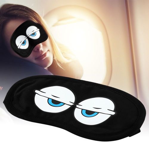 Hjlian Masque Pour Les Yeux De Dessin Anime Mignon Avec Sac De Glace, Cache-Yeux Pour Dormir (B)