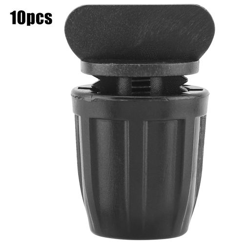 HJLIAN Lot de 10 tuyaux d'irrigation goutte a goutte avec bouchon cannele pour production horticole